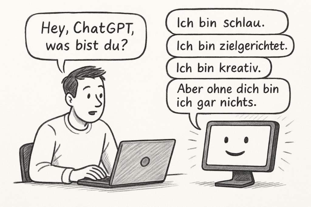 Hey, ChatGPT, was bist du?